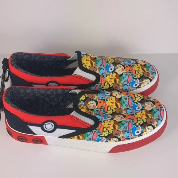 Pokemon Kids Slip-On Canvas Shoes - Picture 2 of 3